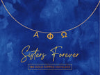 Greek Name Necklace - MGC, Music and Service Greeks