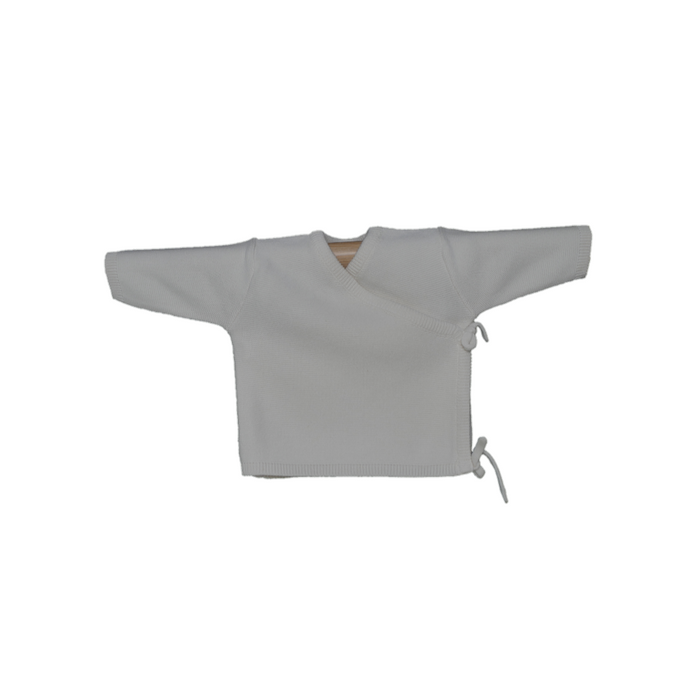 Grey Baby Wrap Jacket  | 100% Organic Cotton - Mojopanda Organic  Store