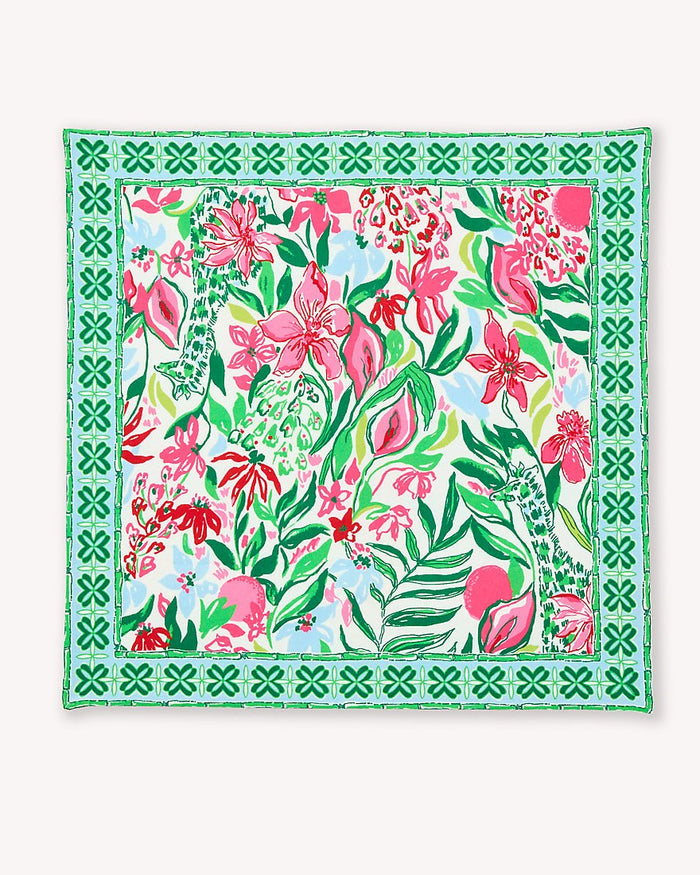 Lilly Pulitzer - Gwp Set Of 4 Dinner Napkins - Multi Glowing Gardens