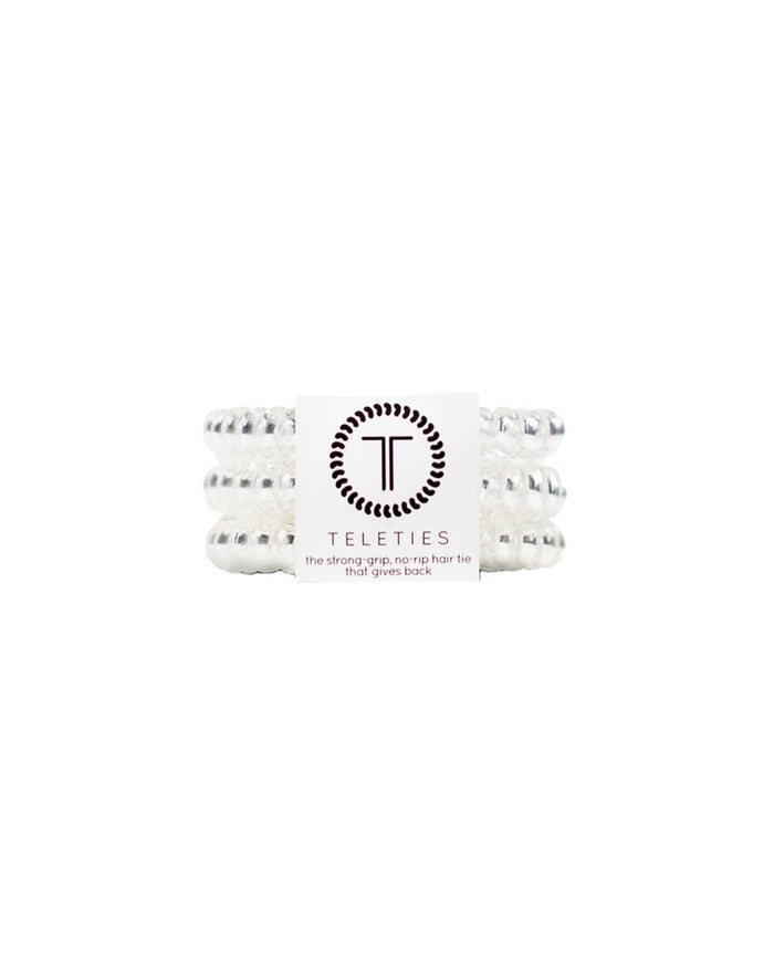 Hair Ties Small - Crystal Clear