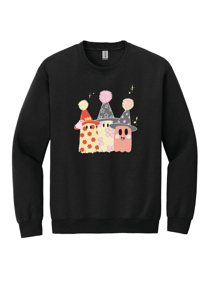 Halloween Ghost Crewneck Sweatshirt