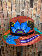 Hand painted Mexican Artisanal Hat
