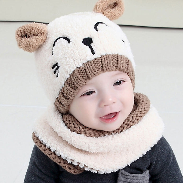 Handmade Wool Baby Hat | Matching Baby Hat And Scarf