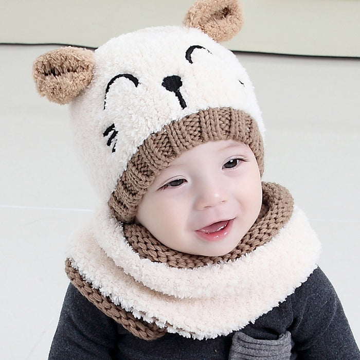 Handmade Wool Baby Hat | Matching Baby Hat And Scarf