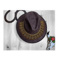 Hat with Beaded Hatband
