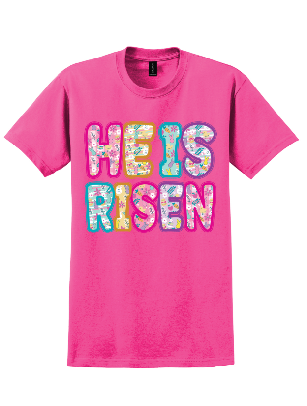 He Is Risen Tee