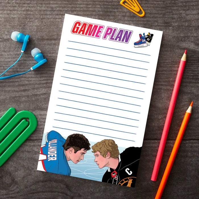 Heated Rivalry Notepad