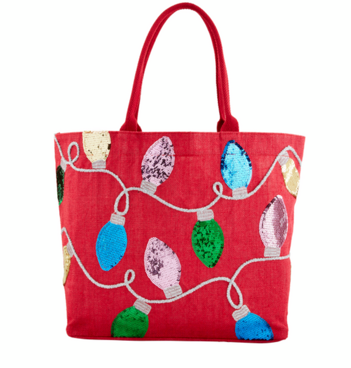 Holiday Sparkle Totes- Three Styles - Pine & Moss