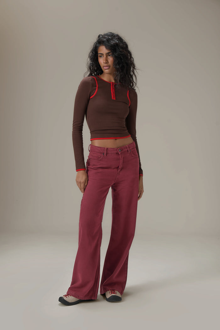 Model is 5'10 and wears size XS.