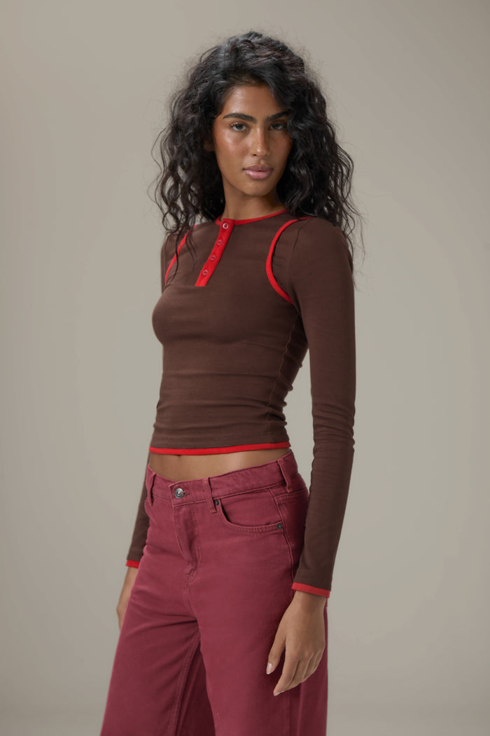Model is 5'10 and wears size XS.