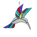 Hummingbird Stained Glass