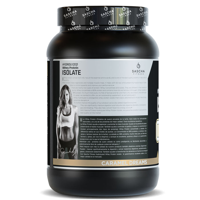 Hydrolyzed Whey Protein Isolate Caramel