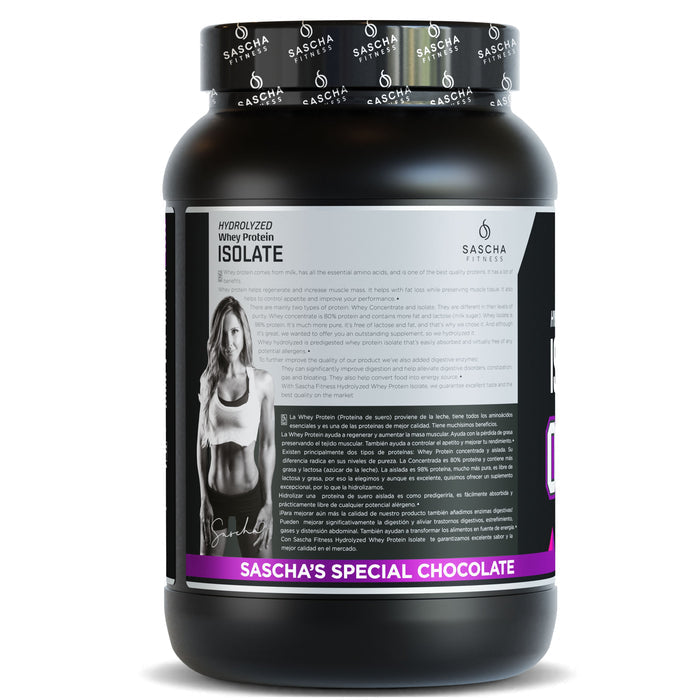Hydrolyzed Whey Protein Isolate Chocolate