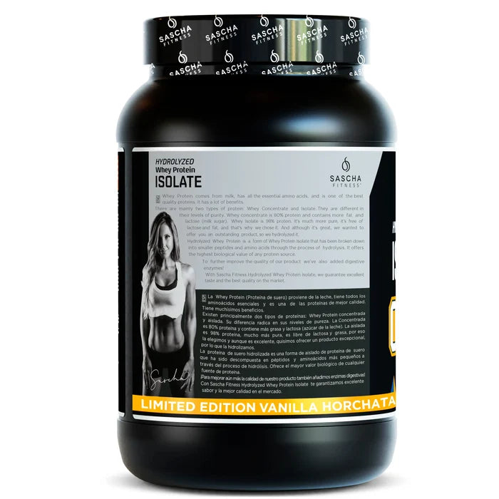 Hydrolyzed Whey Protein Isolate Vanilla Horchata