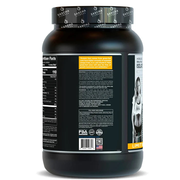 Hydrolyzed Whey Protein Isolate Vanilla Horchata