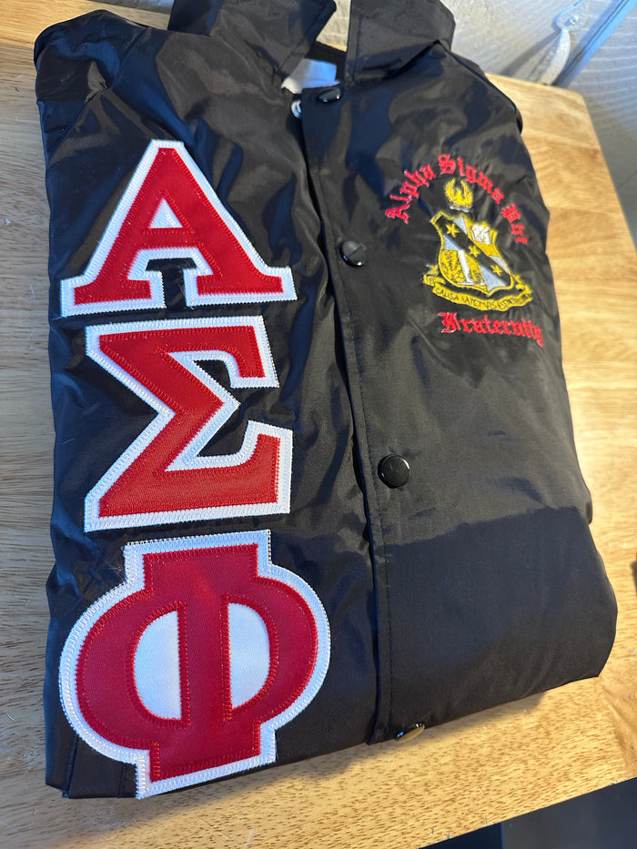 Alpha Sigma Phi - Line/Coaches Jackets