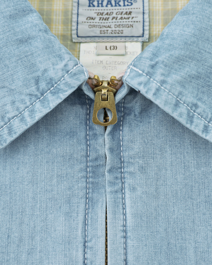 Indigo Swing Jacket Light Blue