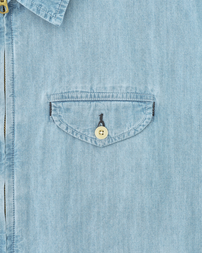 Indigo Swing Jacket Light Blue