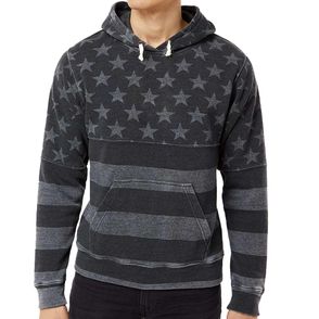 Black Stars & Stripes Triblend