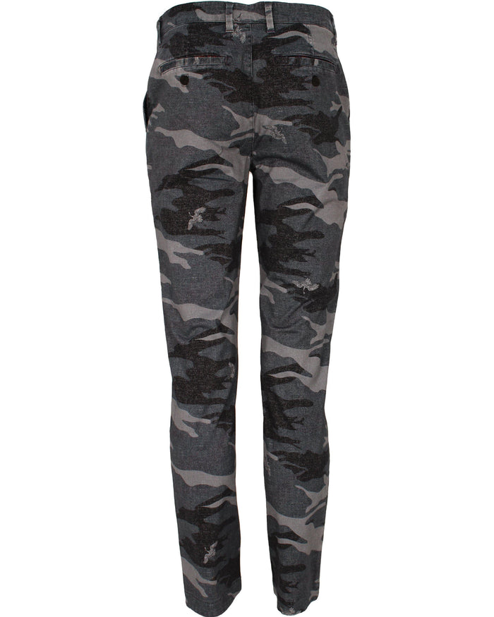 Jack Crane Camo Charcoal Pants