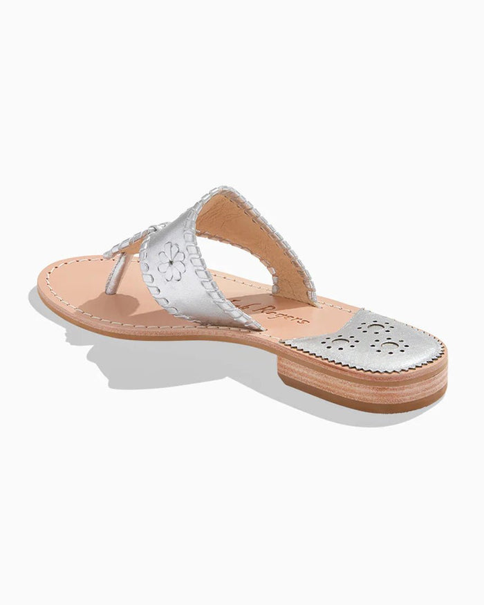 Jacks Flat Sandal - Silver