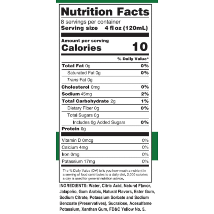 Jalapeño Margarita Mix