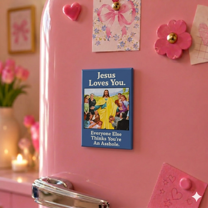Jesus Loves You Magnet