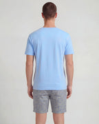 JOHN PAISLEY PILE NATURAL MENS FLAT FRONT SHORT