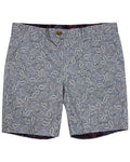 JOHN PAISLEY PILE NATURAL MENS FLAT FRONT SHORT