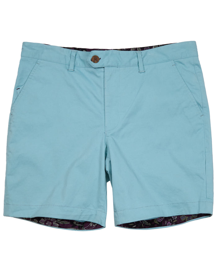 JOHN TEAL MENS FLAT FRONT SHORT