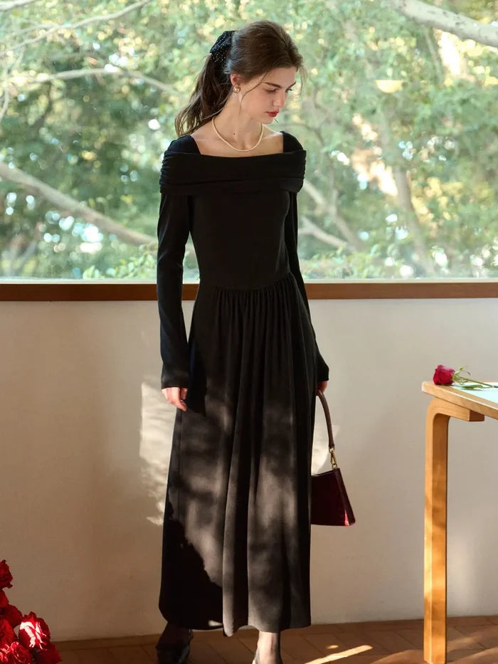Judith Square Neck Cotton Dress