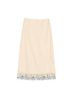 Julianna Embroidery 100% Cotton Skirt