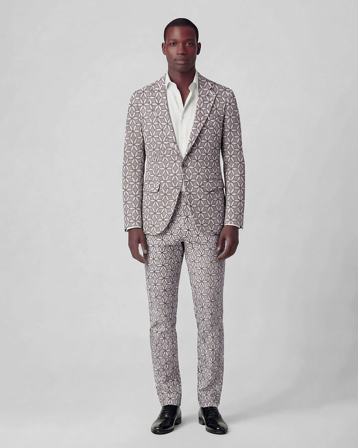 JULIUS TRIBAL NATURAL MENS TAILORED BLAZER