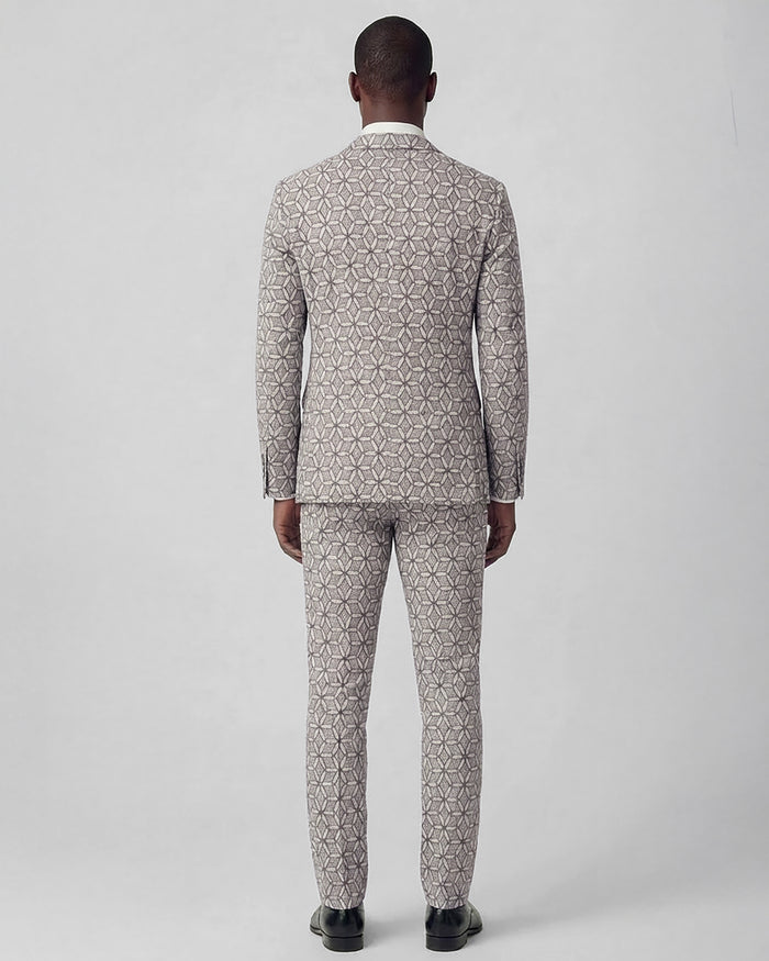 JULIUS TRIBAL NATURAL MENS TAILORED BLAZER