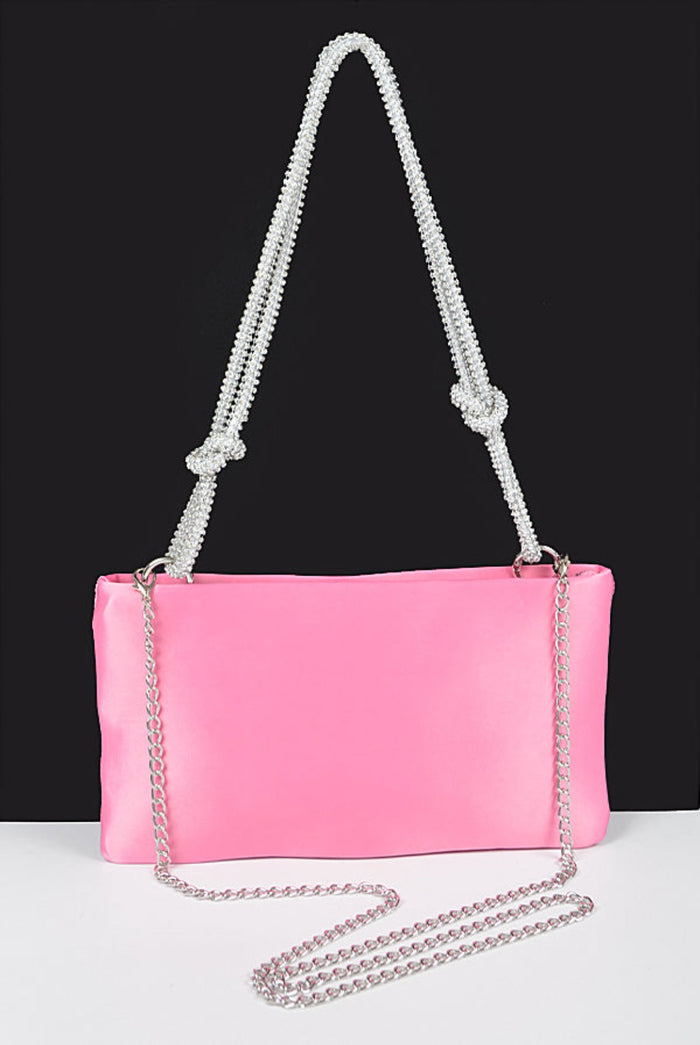 Justine......Studded Strap Clutch Purse H&D Accessories
