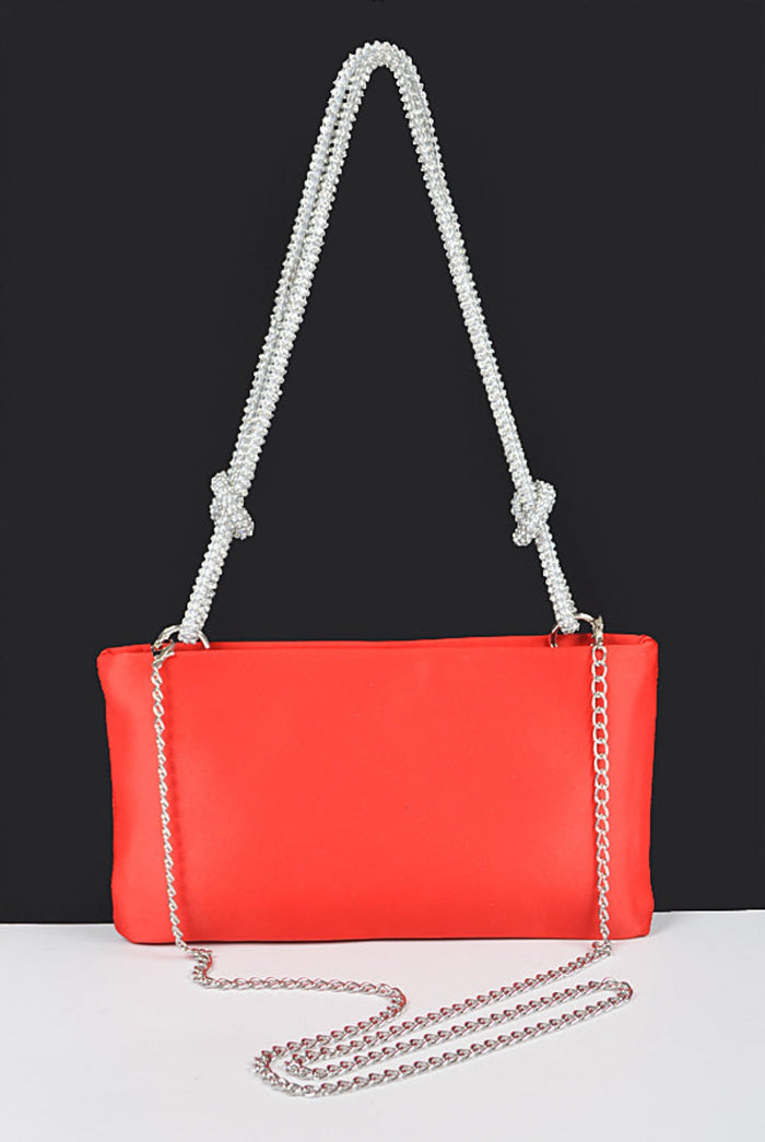 Justine......Studded Strap Clutch Purse H&D Accessories