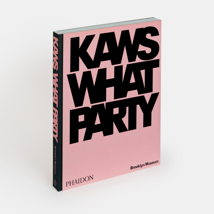KAWS: WHAT PARTY (Black on Pink edition)