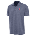 KC Current Mens Navy Stripe Polo