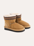 Kid's Braid Trim Shortie Boots