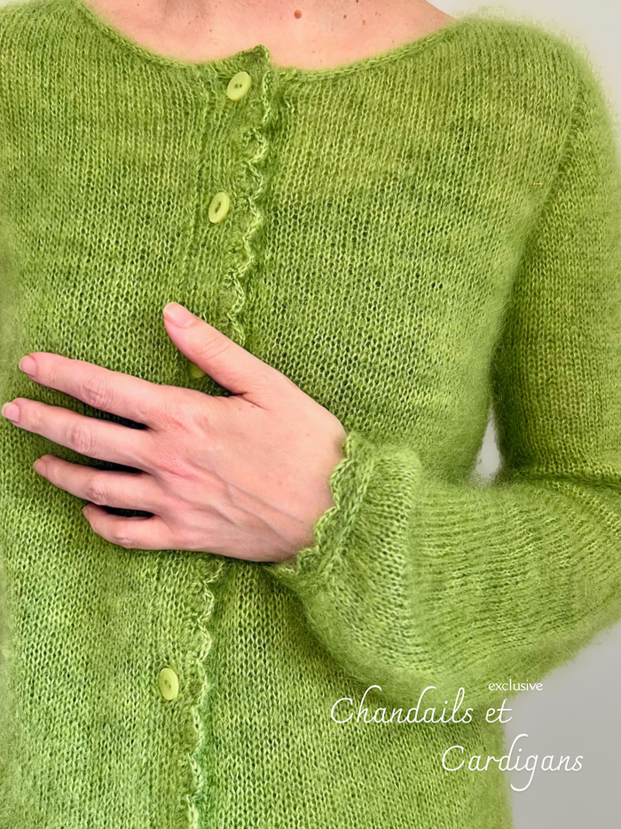 KIT laine THE OTHER SIDE Cardigan + patron à ajouter (OFFERT)