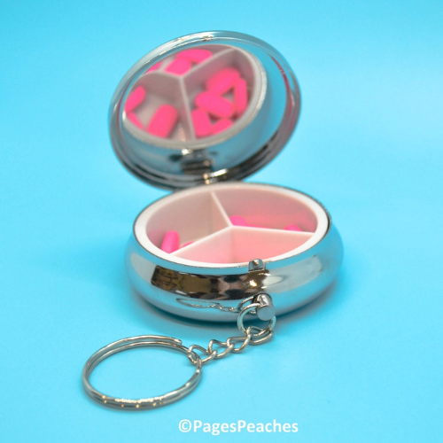 Lactaid Pill Case 3-Way Organizer