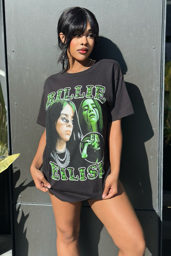 S / Billie Eilish Black/Green