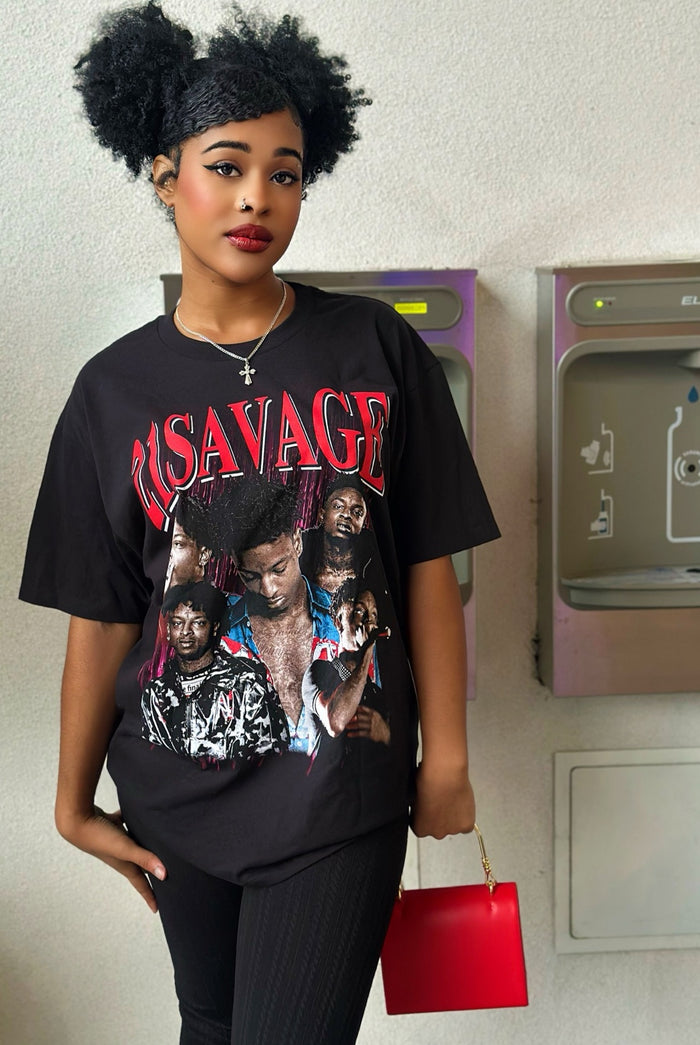 S / 21 Savage Black/Red