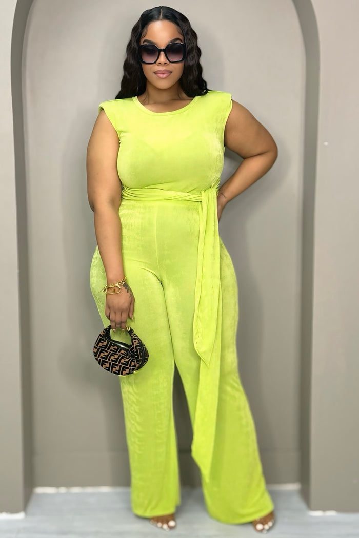 Leonia Lime Light Luxe Plus Size Set