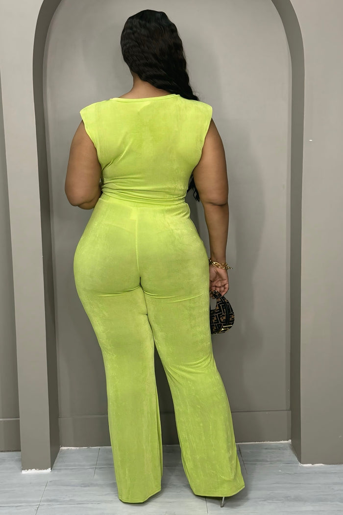 Leonia Lime Light Luxe Plus Size Set