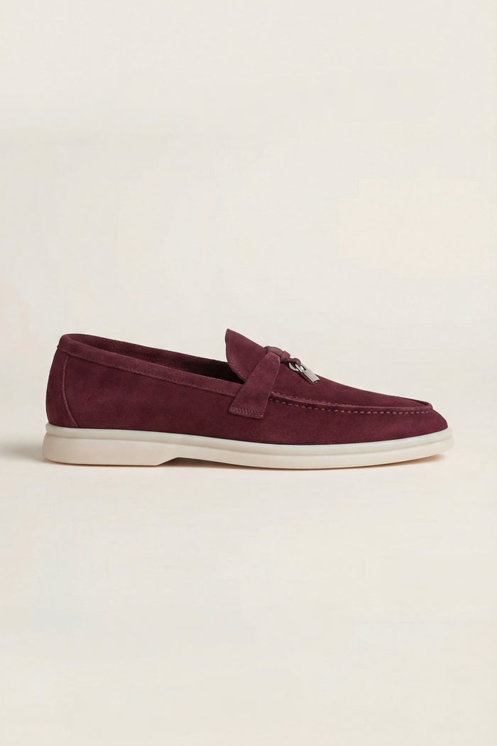 Leonis Buckle Loafer Burgundy Wine