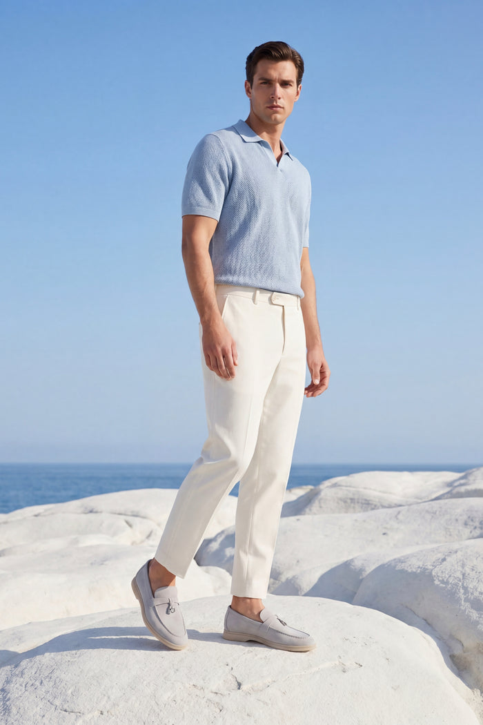 Leonis Buckle Loafer Ice Grey