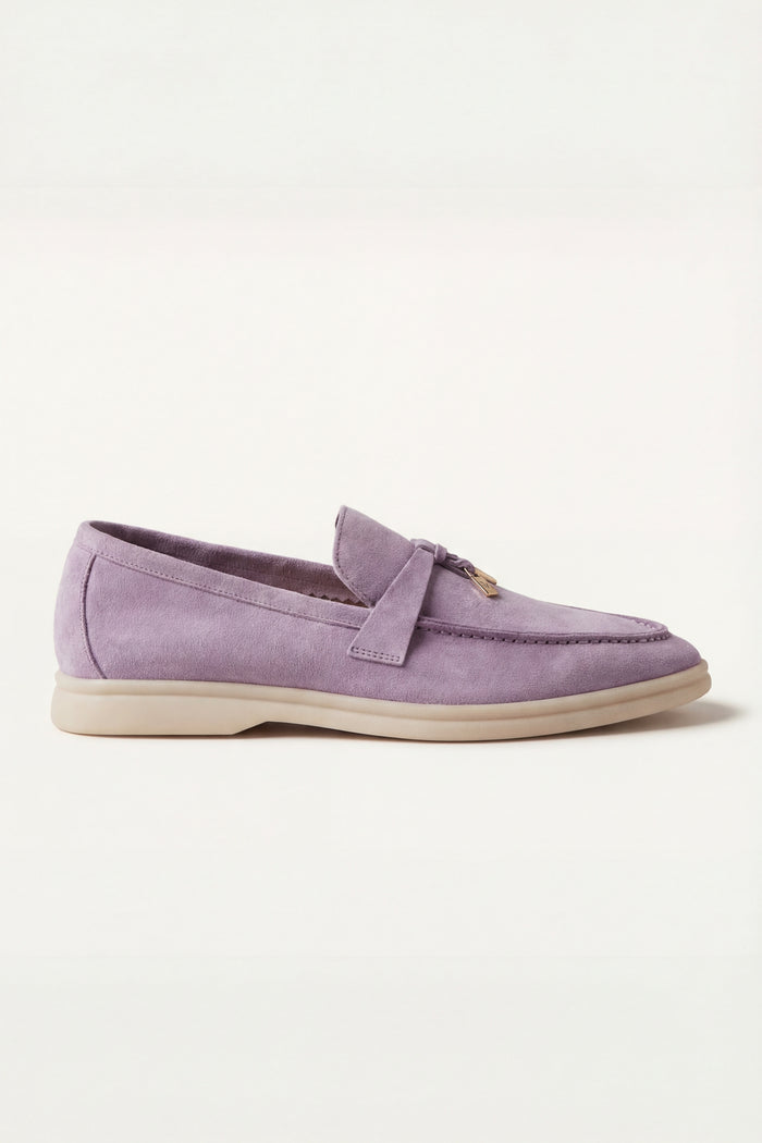 Leonis Buckle Loafer Lilac