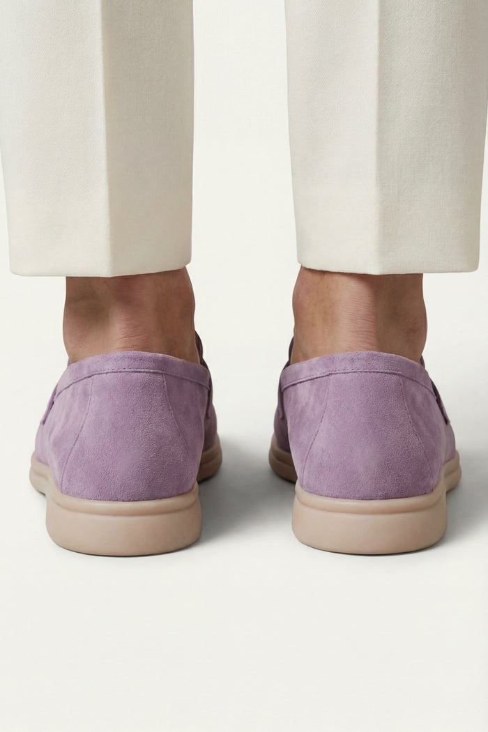 Leonis Buckle Loafer Lilac