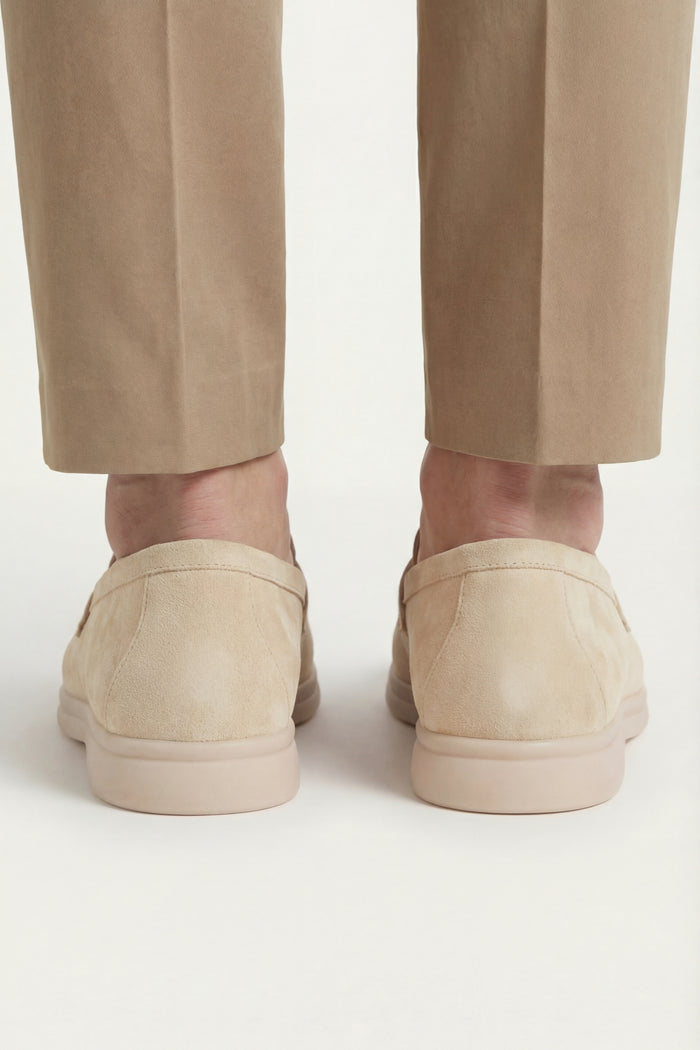 Leonis Buckle Loafer Sand Beige